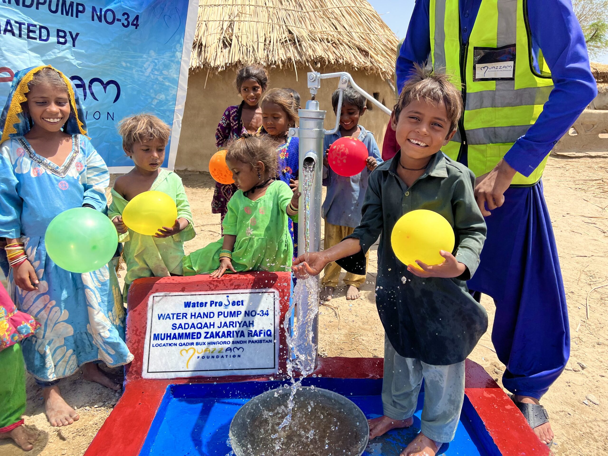 Installed A Hand Pump